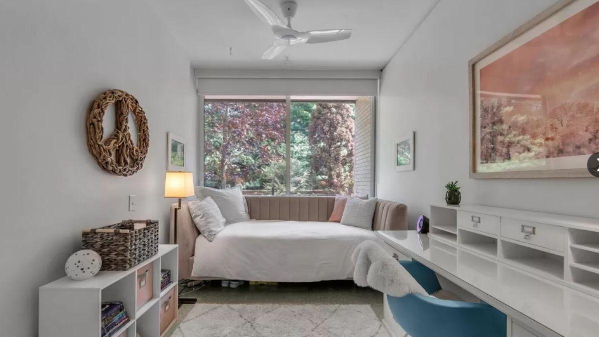 Cozy Nook with a View and Thoughtful Design