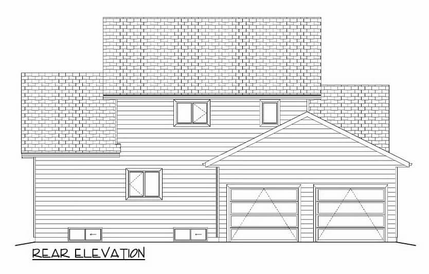 Rear Elevation