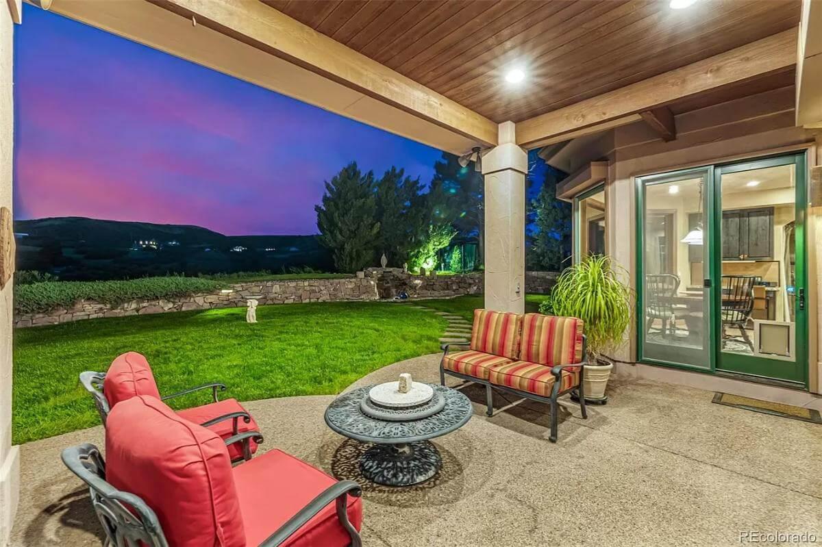 Experience the Tranquil Views from This Inviting Patio