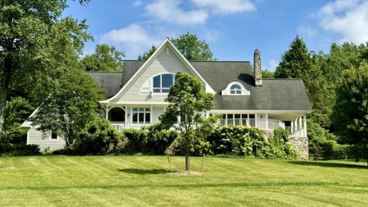 Spot the Quaint Wraparound Porch on This Charming Craftsman