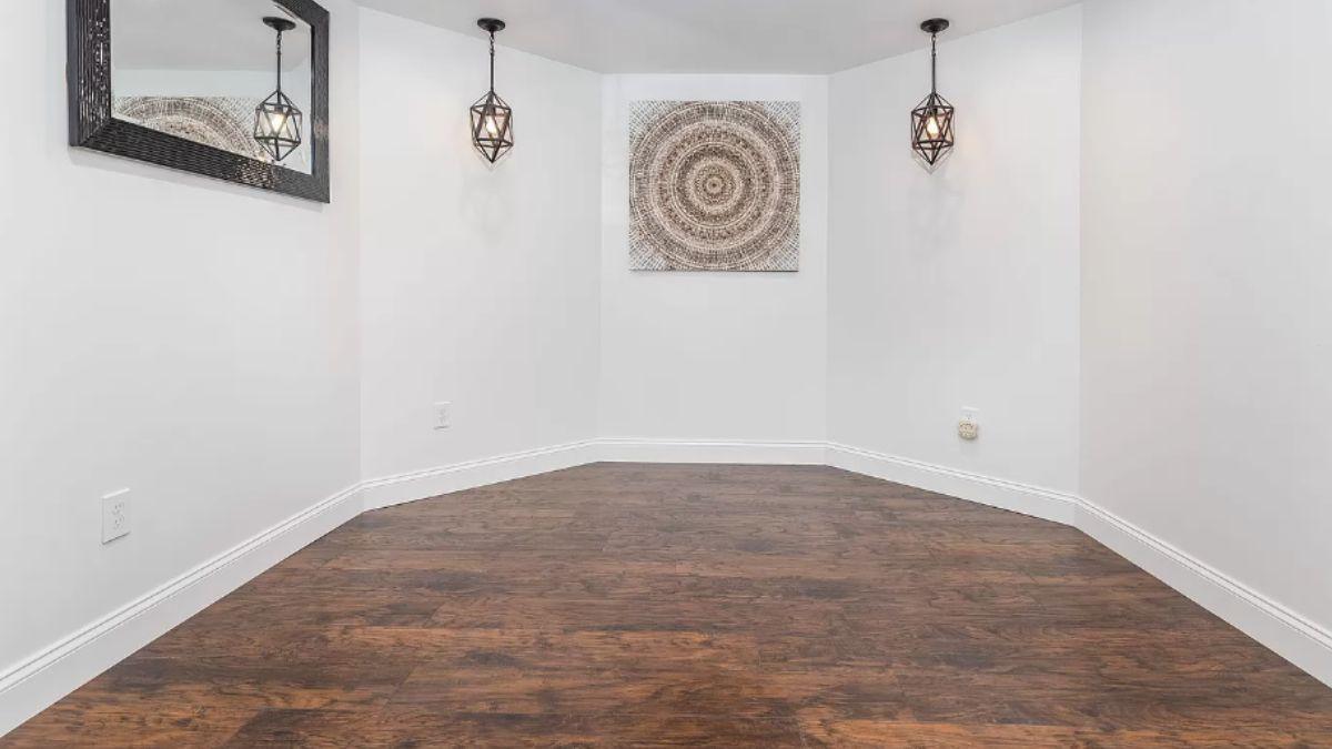 Check Out the Geometric Pendants in This Unique Nook