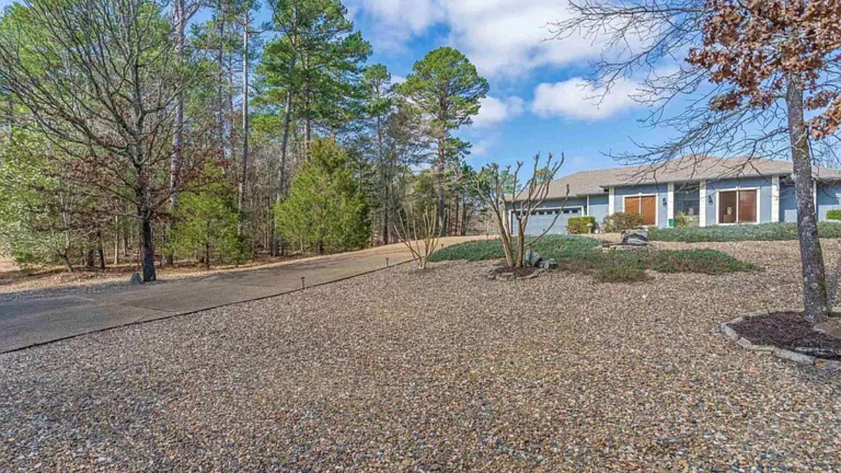 Low-Maintenance Landscaping Complements This Ranch Home
