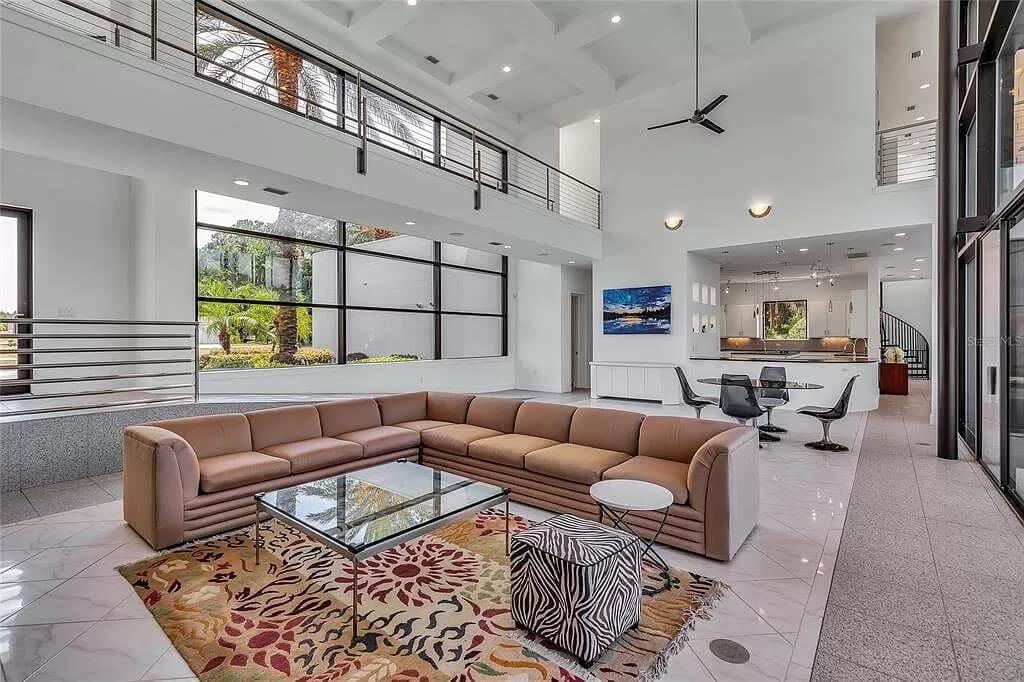 Wow, Look at These Expansive Windows Highlighting the Living Area