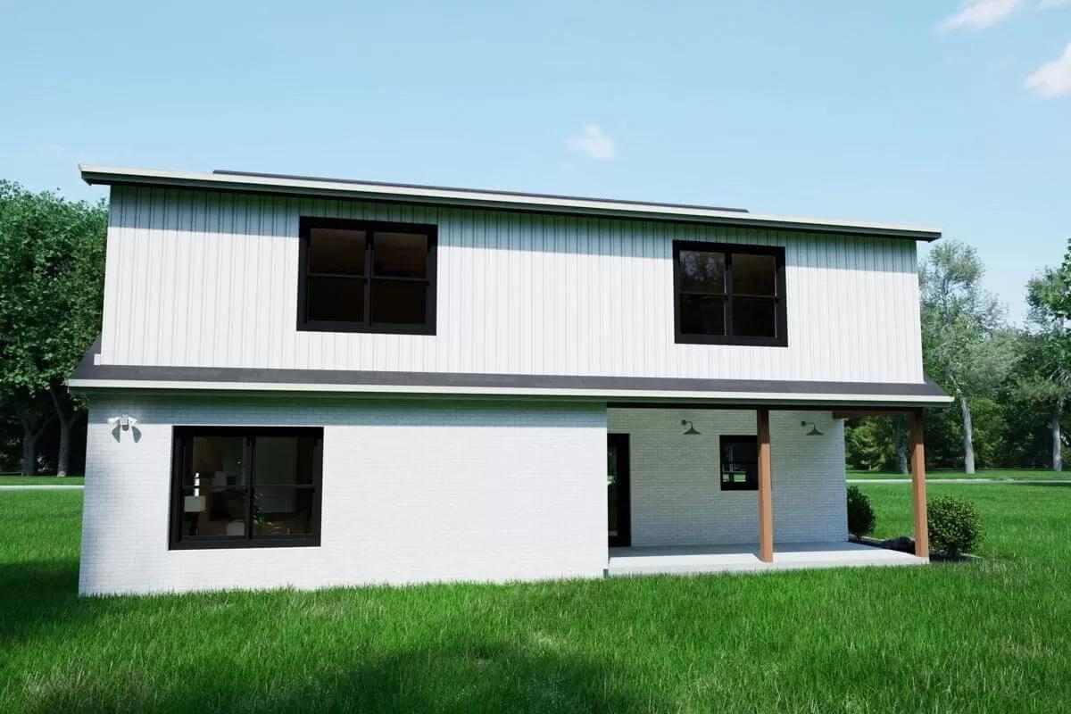 Explore the Dual-Level Design of This Modern Cottage