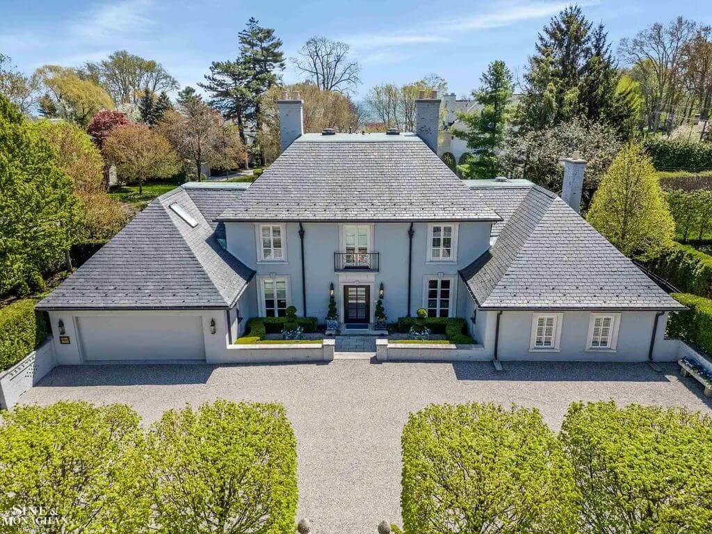 French Regency Colonial Home with Balcony and 4 Bedrooms (5,500 Sq. Ft. Floor Plan)