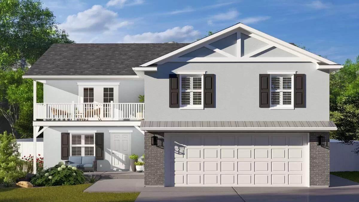 Explore the Craftsman Charm with its Inviting Front Porch