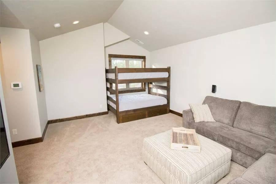 Explore This Cozy Craftsman Loft with Bunk Beds Perfect for Sleepovers
