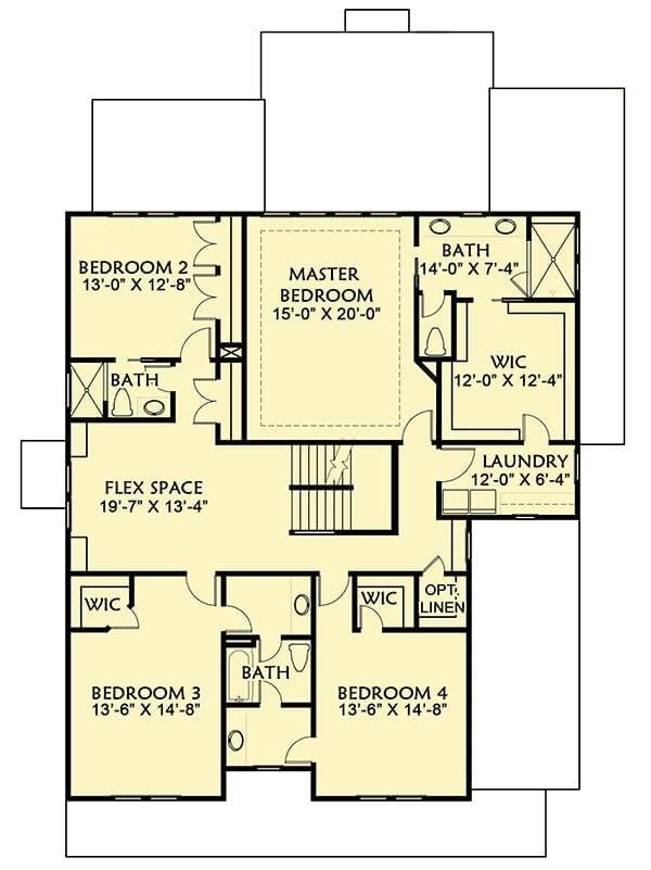 Check Out the Versatile Upper Floor with a Flexible Space