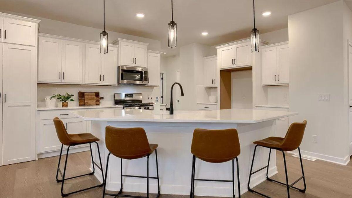 Notice the Expansive Island in This Modern Kitchen