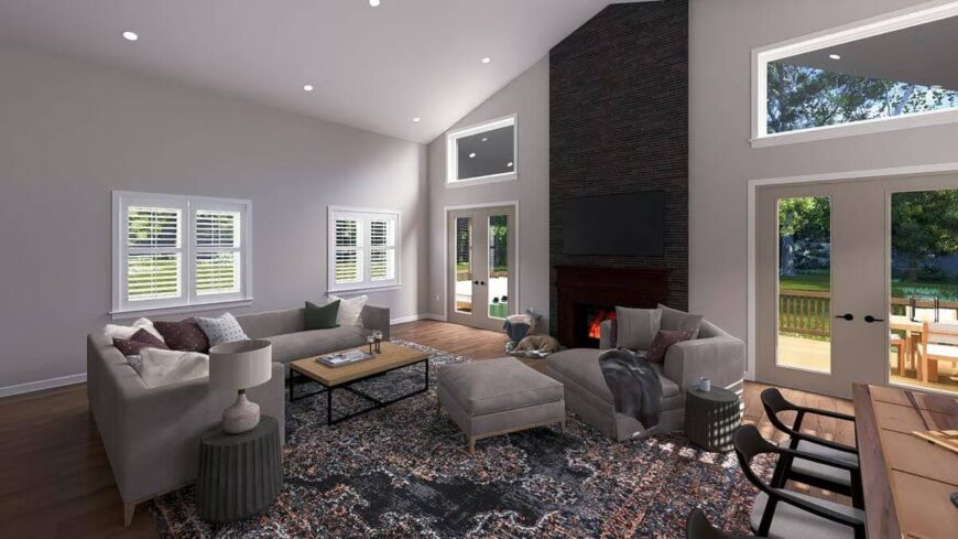 Rustic 2-Bedroom Mountain Cabin with Wraparound Porch and Bonus Room ...