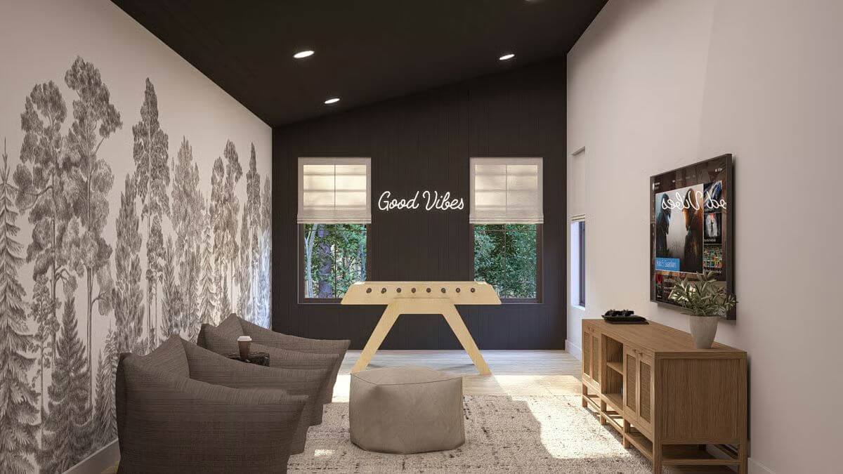 Upstairs Living Room