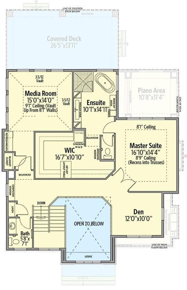 Discover the Upper Level: Master Suite, Media Room, and More