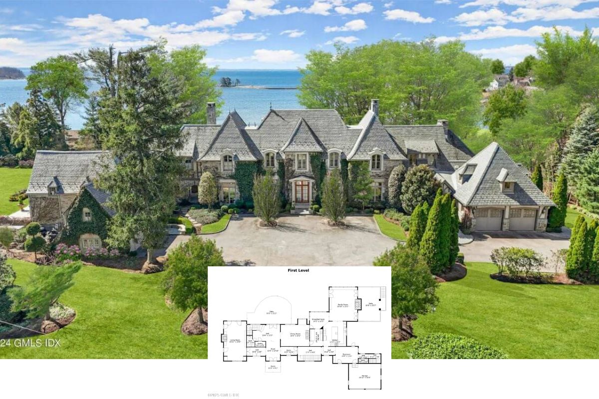 European-Style Home with Basement and 7 Bedrooms (9,416 Sq. Ft. Floor Plan)