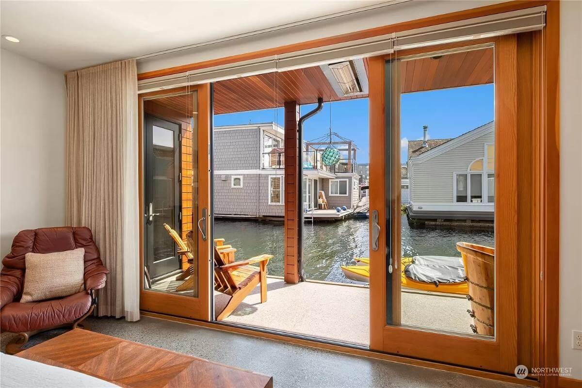 Open the Sliding Doors to Waterfront Serenity