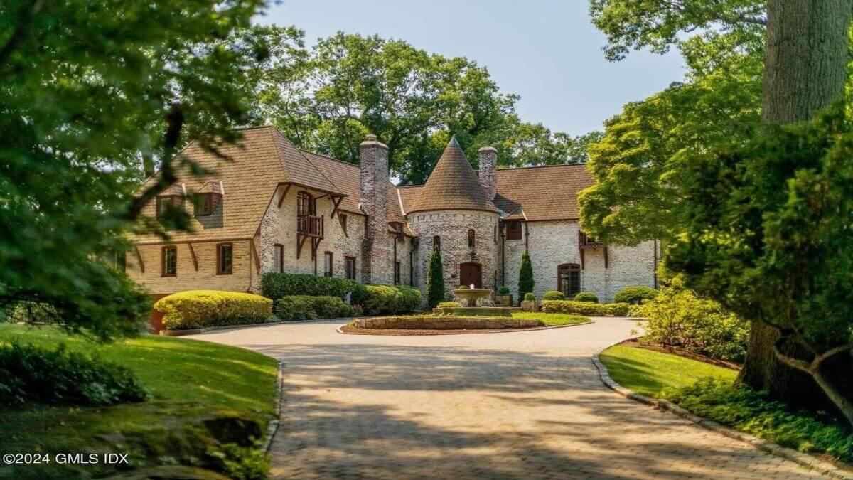 Step Into a Storybook with This Enchanting Brick Manor