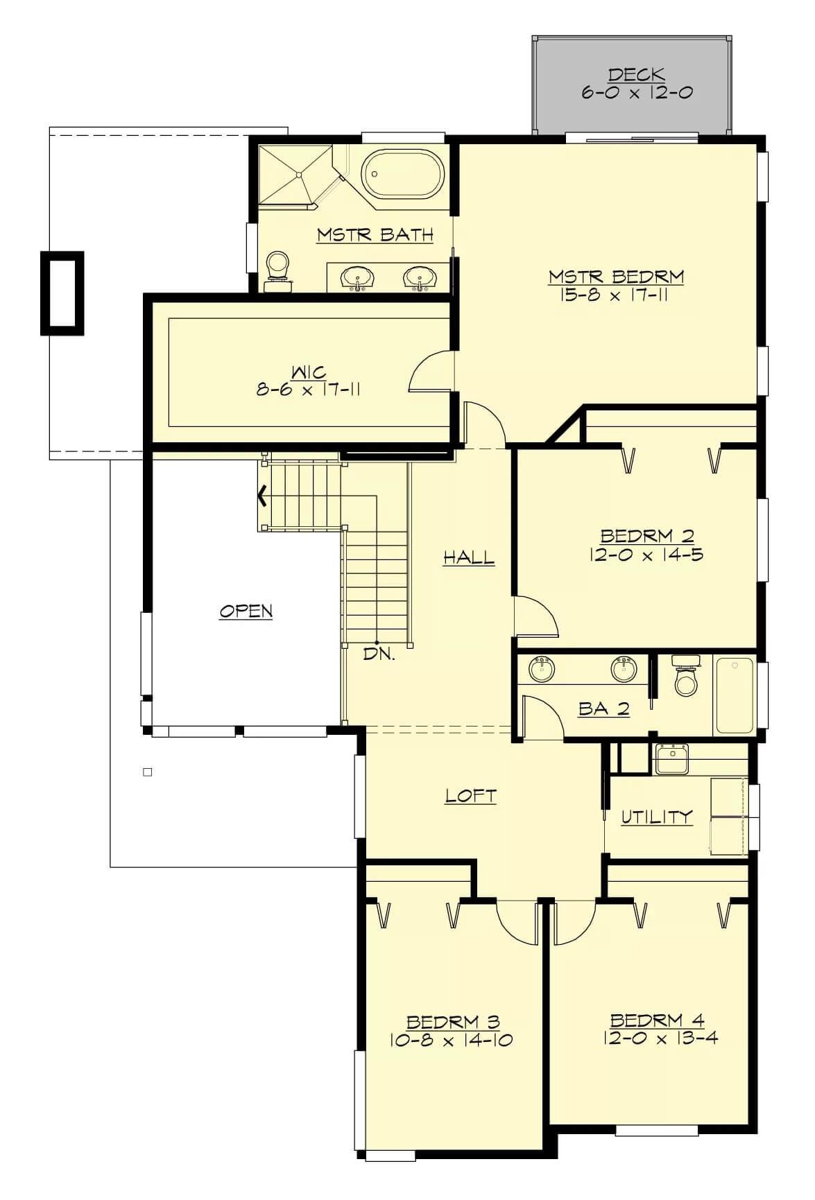 Explore the Upper Floor with Versatile Loft Space and Private Master Suite
