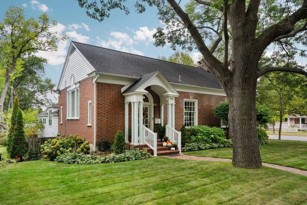 Brick Colonial Home with 3 Bedrooms and Rear Garage (3,802 Sq. Ft. Floor Plan)