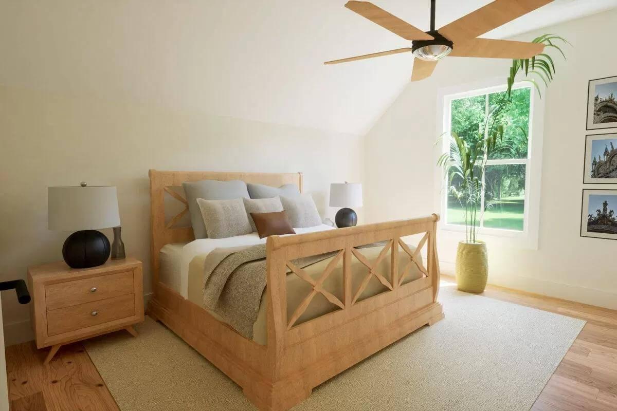 Natural Light and Soft Textures: A Cozy Bedroom Corner