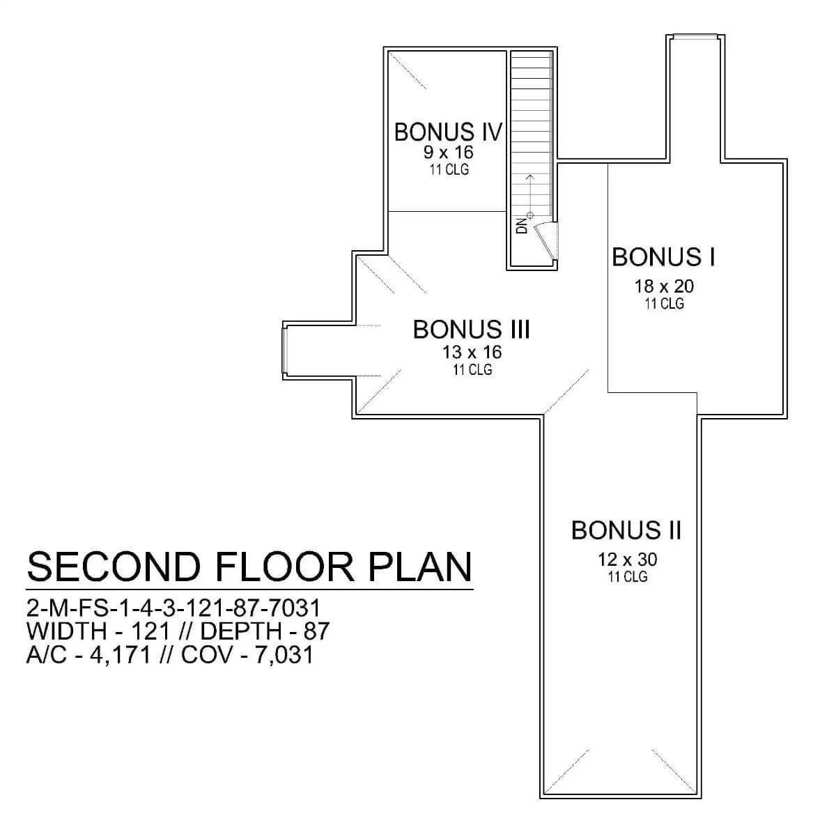 Explore the Possibilities in This Expansive Second Floor Layout