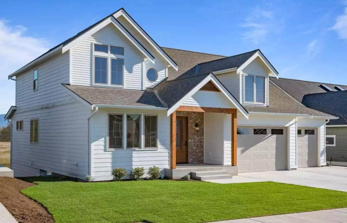 Admire the Craftsman Facade with Its Unique Dormer Windows