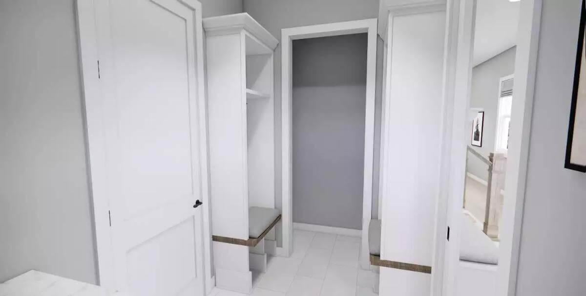 Discover the Smart Storage Solutions in This Compact Mudroom