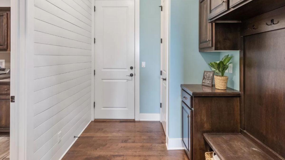 Step Into This Charming Entryway with Practical Built-Ins