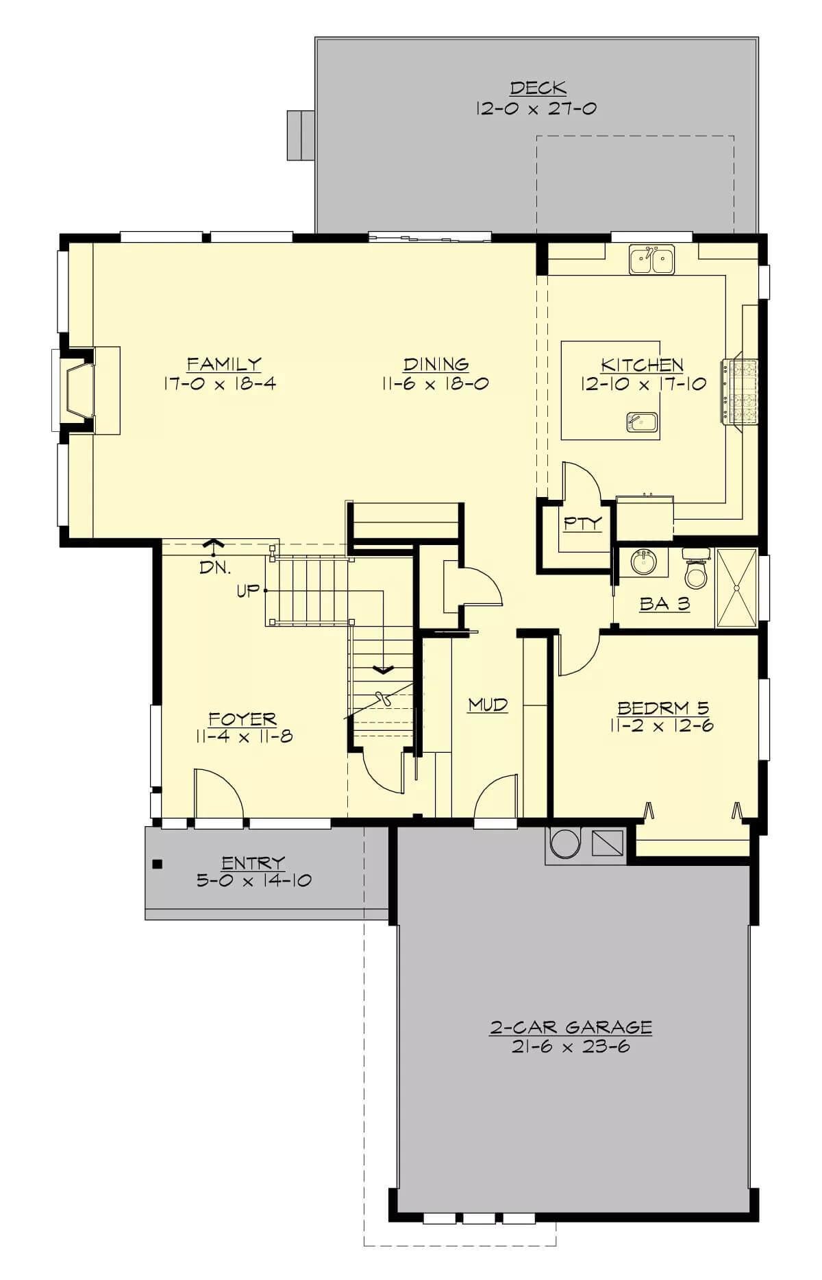 Take a Look at the Spacious 2-Car Garage and Open Living Areas on this Floor Plan