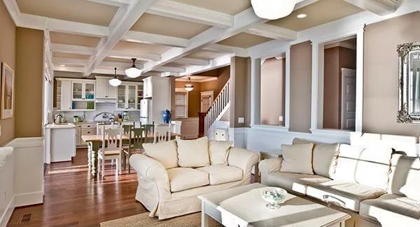 Enjoy the Craftsmanship of This Living Room