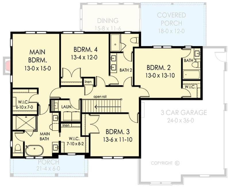 Upper Floor with Versatile Bedrooms and Ample Storage