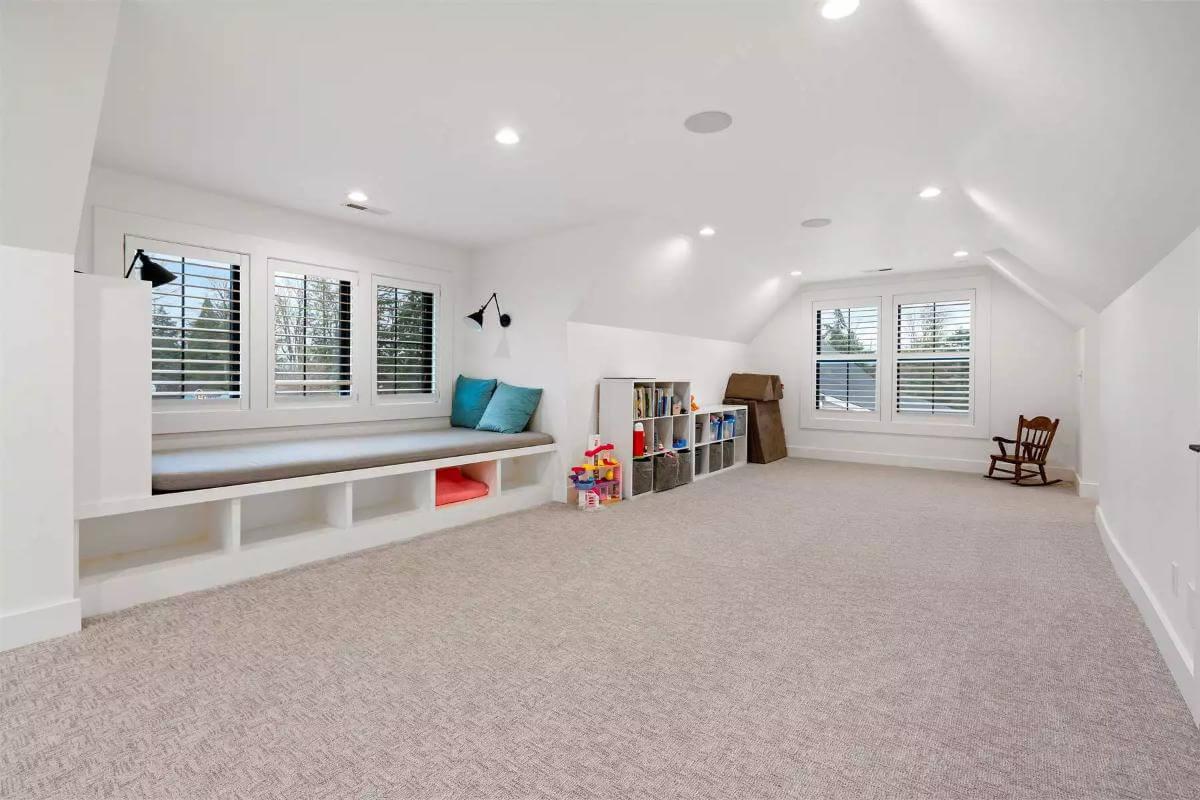 Notice the Cozy Alcove in This Versatile Bonus Room