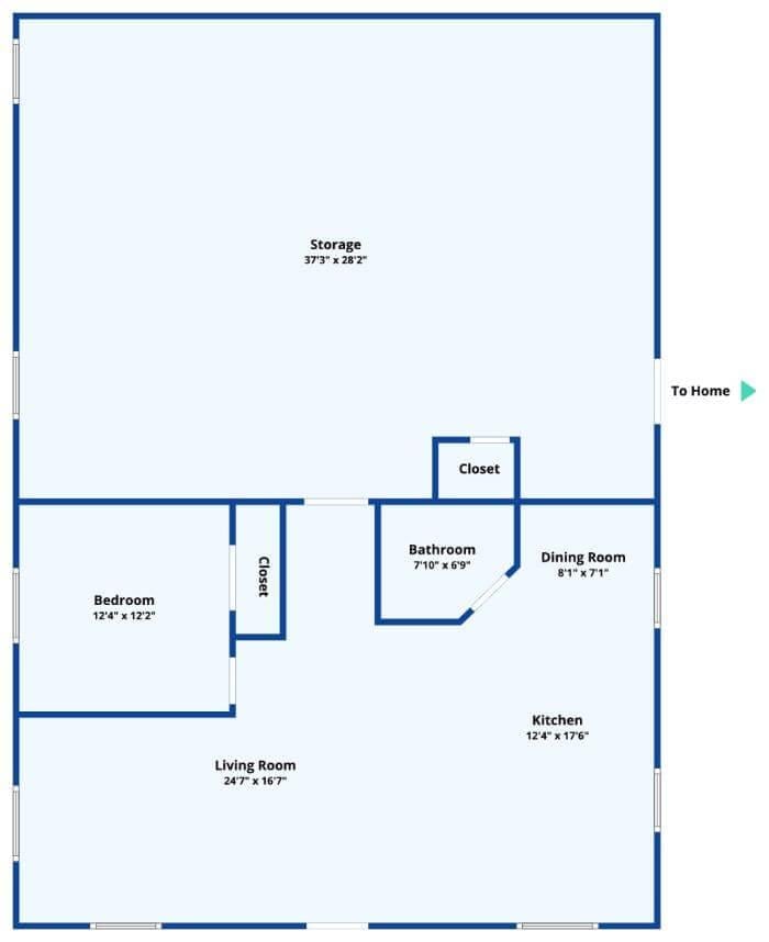 Functional Lower Level with Expansive Storage and Living Spaces