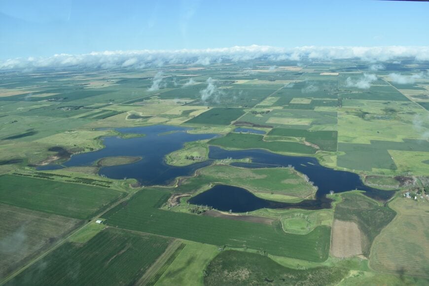 The current image has no alternative text. The file name is: Prairie_Pothole_Landscape_South_Dakota_-_53106527617.jpg