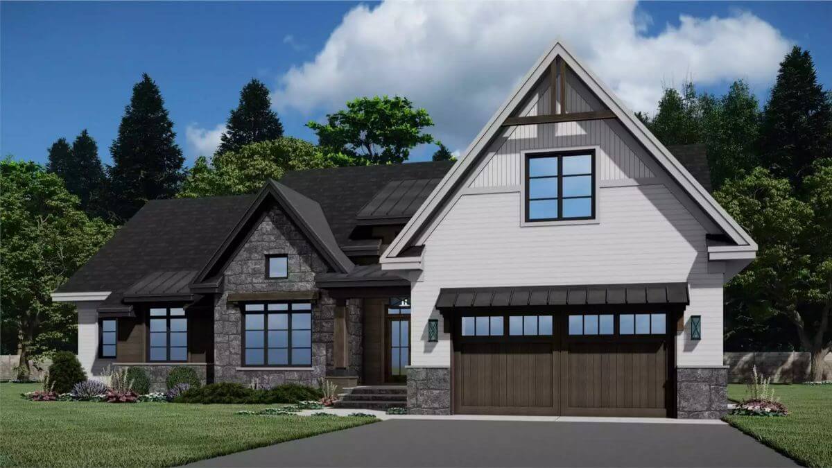 White Haven 3-Bedroom Farmhouse with Bonus Room and Jack & Jill Bath (Floor Plan)