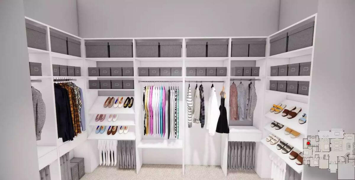 Primary Closet