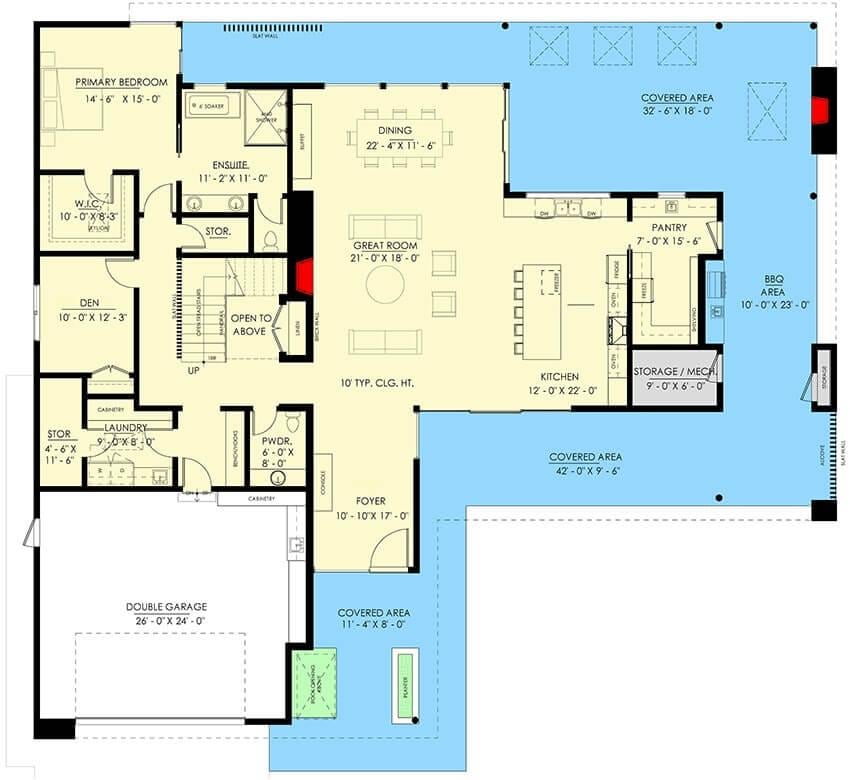 Explore This Expansive Main Floor with a Seamless Indoor-Outdoor Flow