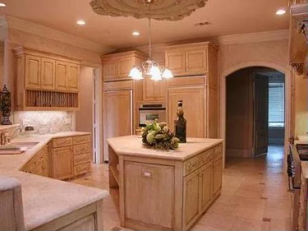Check Out the Warm Wood Tones and That Ornate Ceiling Medallion