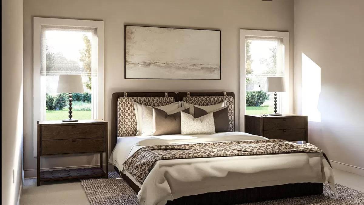 Experience Tranquility in This Minimalist Bedroom