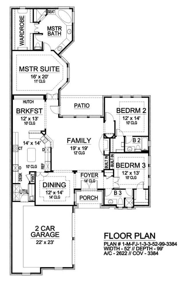 Explore This Thoughtfully Laid-Out Single-Story Floor Plan