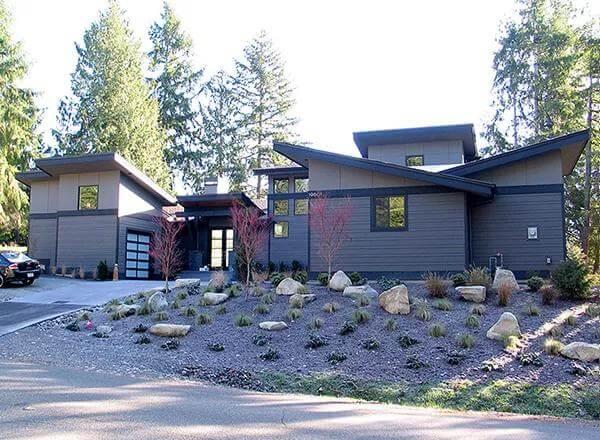 Modern Craftsman Nestled Among Lush Pines