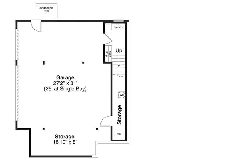 Check Out the Ample Space in This Thoughtfully Designed Garage