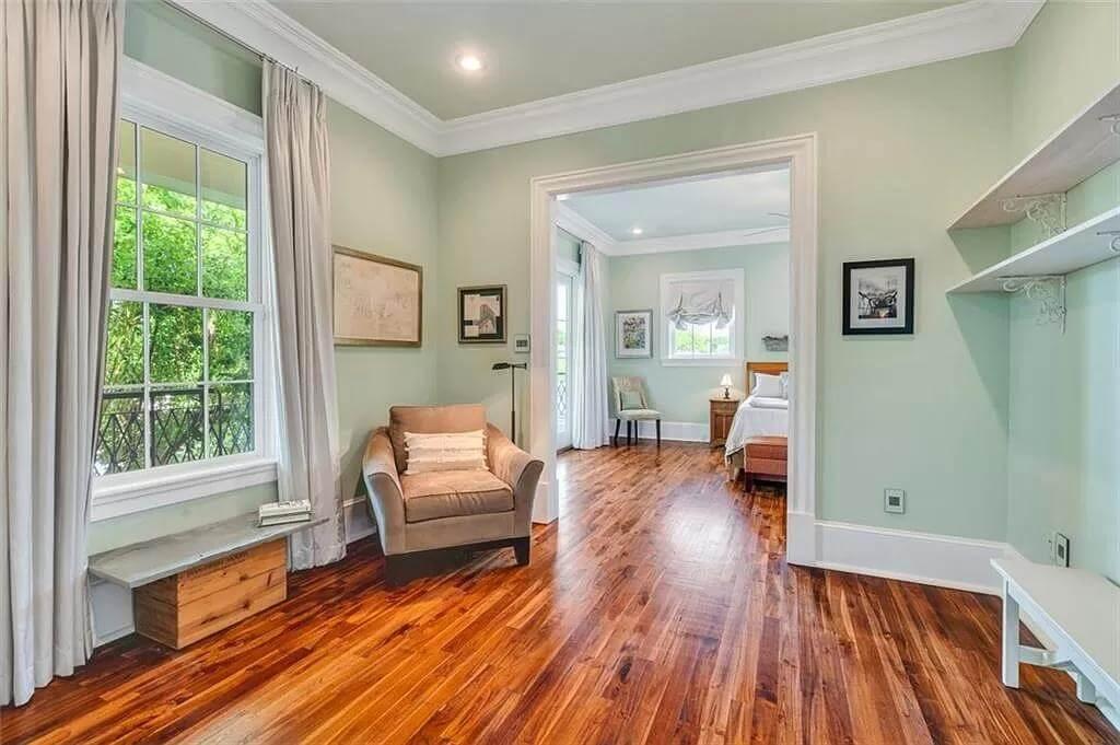 Discover This Serene Sitting Area Leading to a Bright Bedroom Retreat