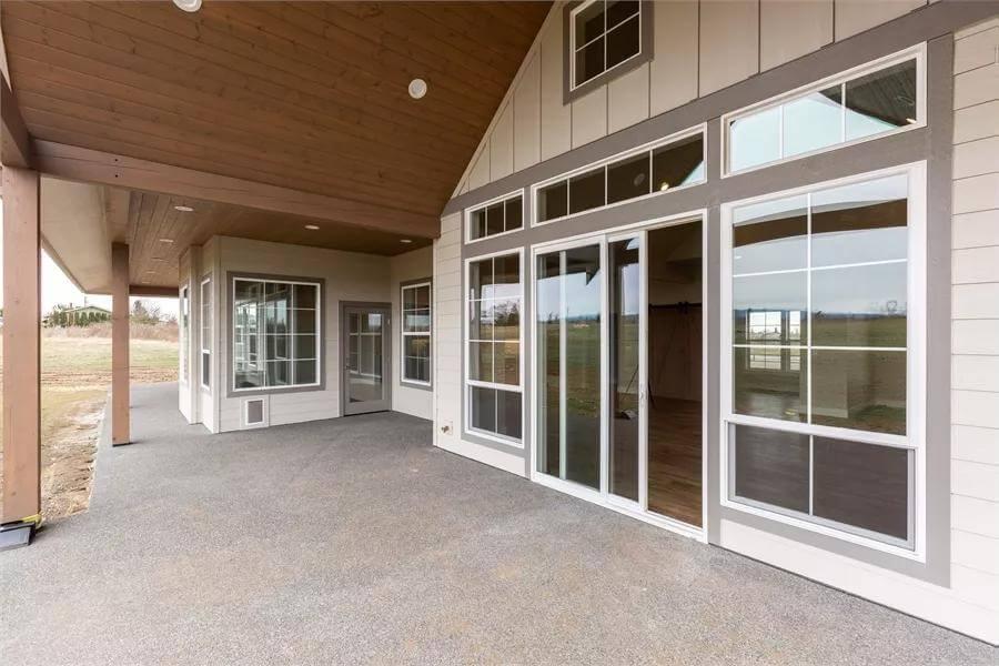 Enjoy the Broad Views from This Craftsman-Style Covered Patio