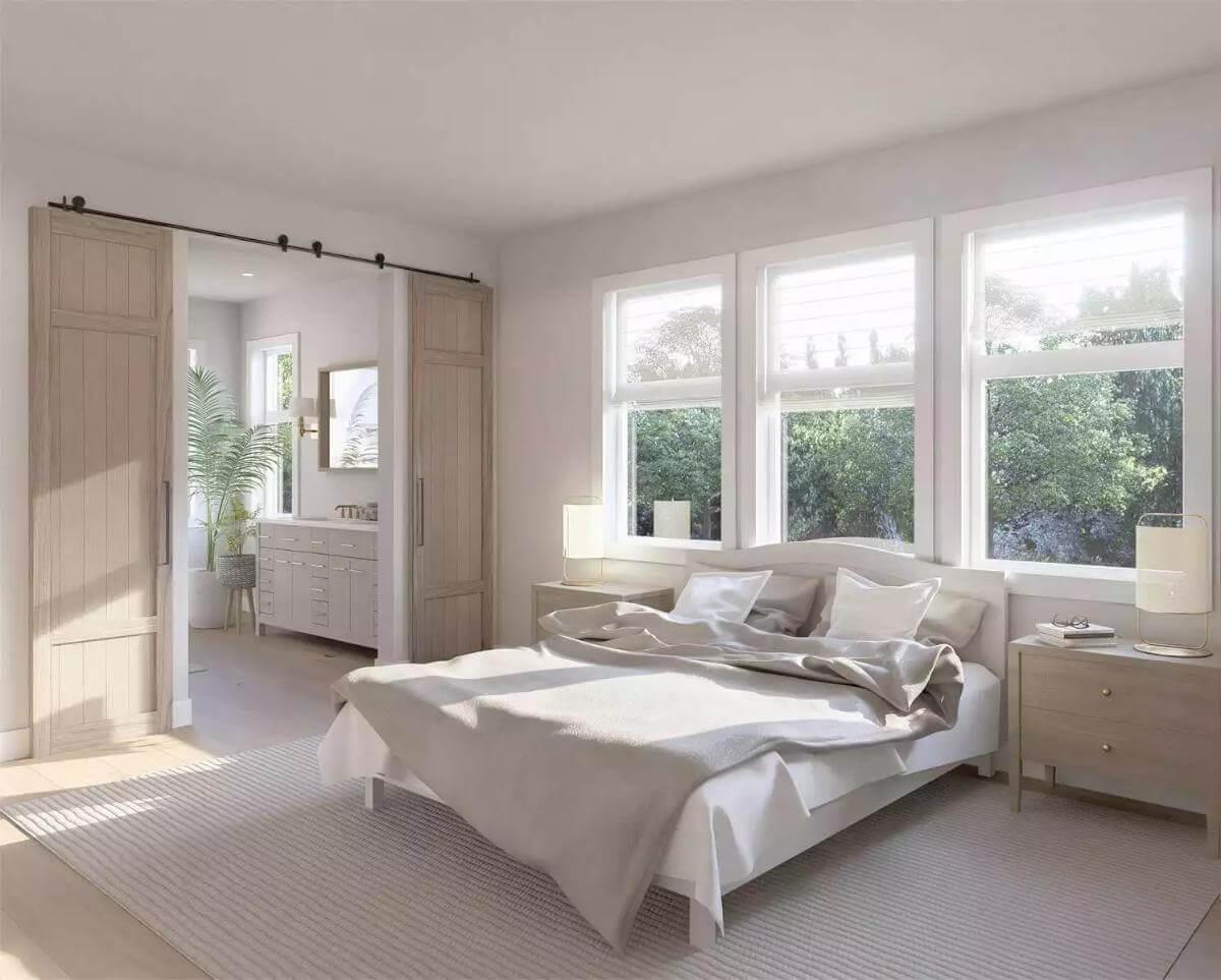 Slide into Serenity with This Master Bedroom