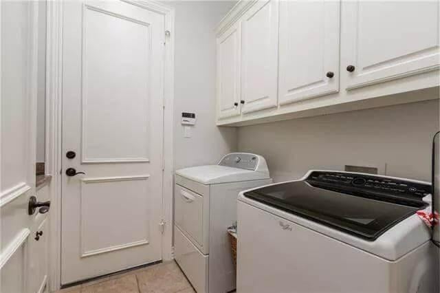 Explore This Practical Laundry Room with Ample Storage