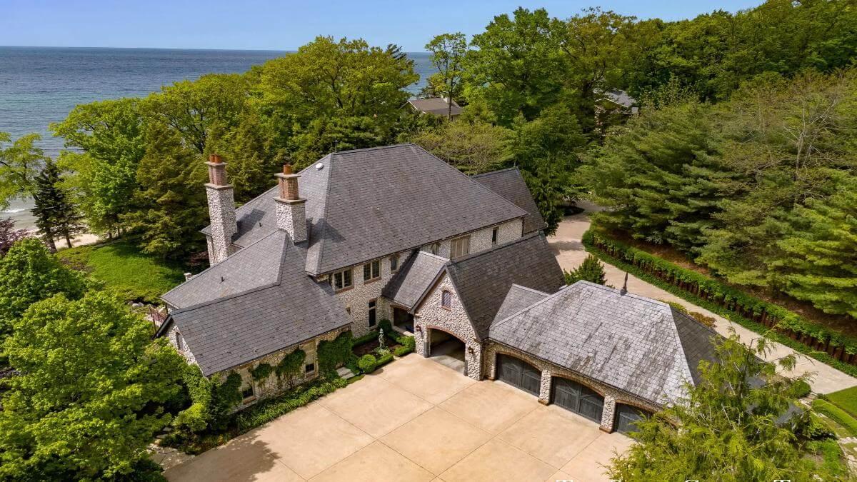 Take in the Timeless Elegance of This Stone Manor by the Sea