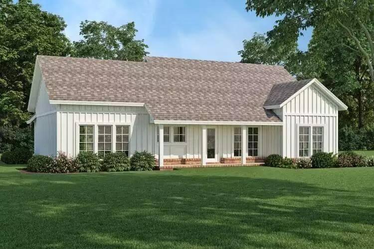 Classic Ranch Aesthetic with Refreshing White Board and Batten