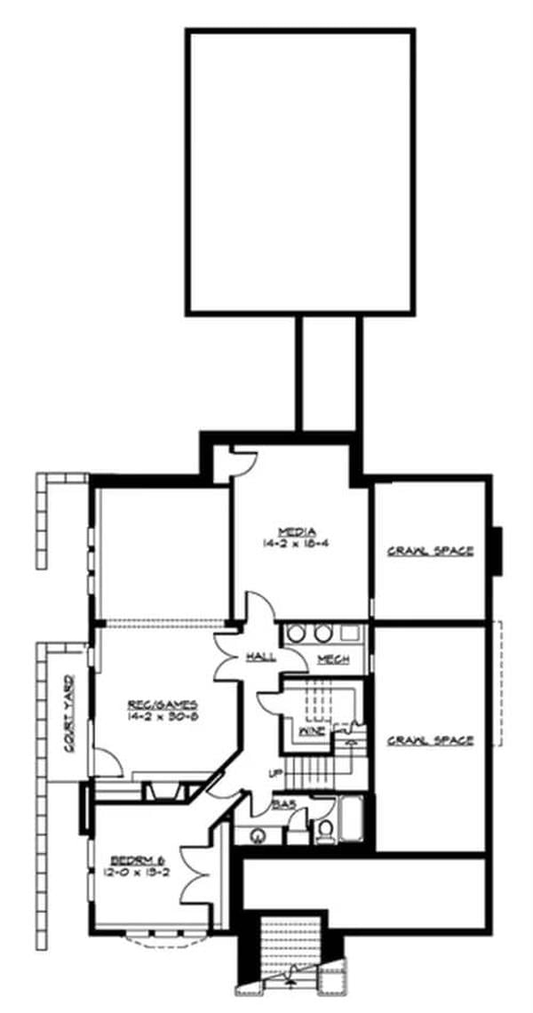 Exploring the Basement: Media and Recreation Spaces Galore