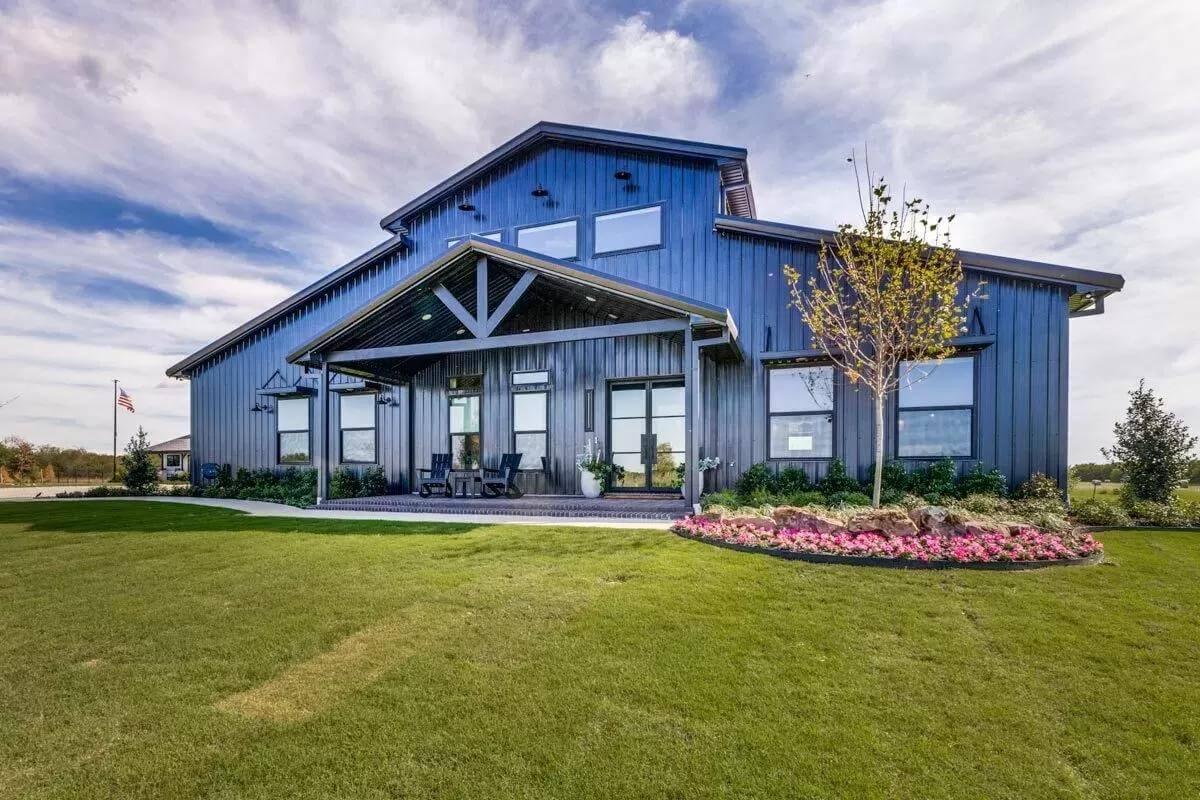 Wow, Check Out the Dramatic Metal Cladding on This Farmhouse