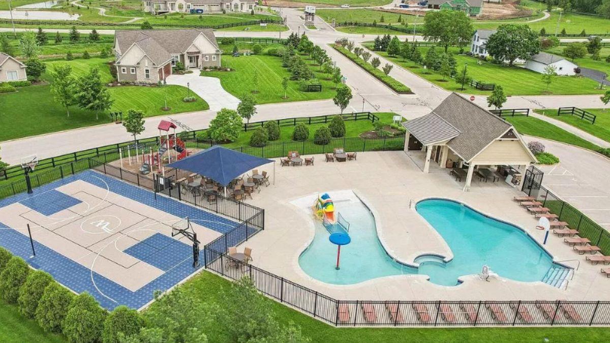 Wow, Check Out the Community Oasis with a Pool and Sport Court