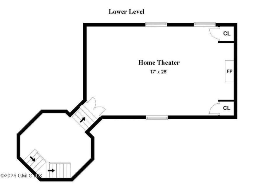 Peek Into the Home Theater Haven on the Lower Level